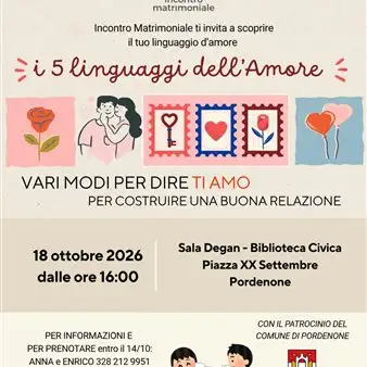 I 5 linguaggi dell'amore