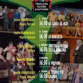 Rassegna "Vigolana teatro d'autunno" -  "Sinistra o...