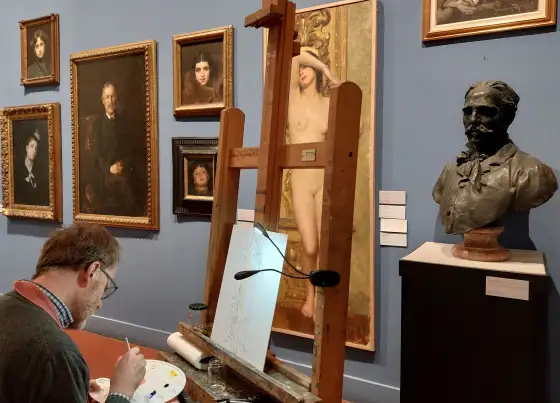 I workshop di pittura e disegno della Pinacoteca Albertina
