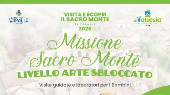 Missione Sacro Monte. Livello arte sbloccato